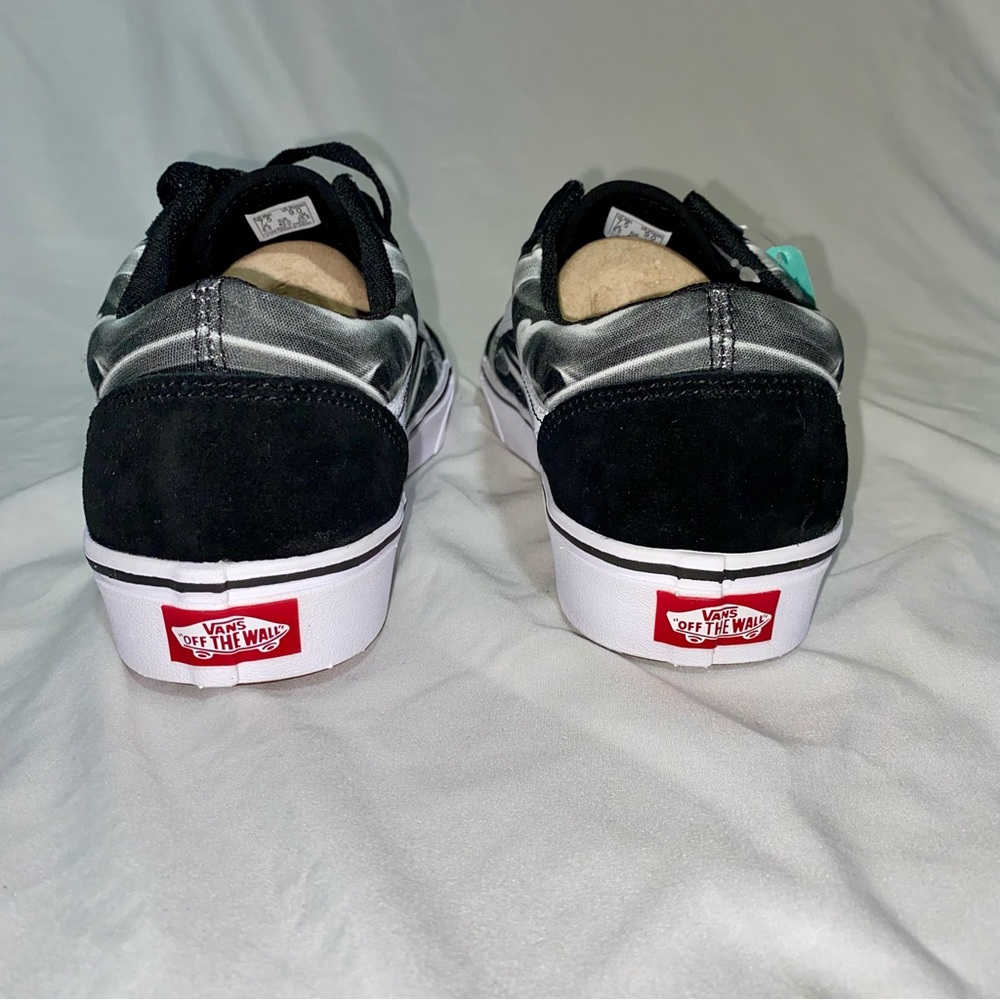 NEW IN BOX VANS Comfy Cush Old Skool Black & White Men’s Size 7.5/Women’s Size 9 - Picture 4 of 11